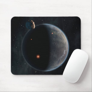 Mousepad Um Planeta Semelhante À Terra Rico Em Carbono E Se