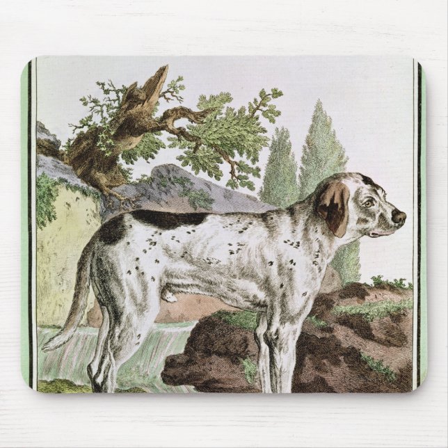 Mousepad Um ponteiro, ilustração 'de Histoire (Frente)