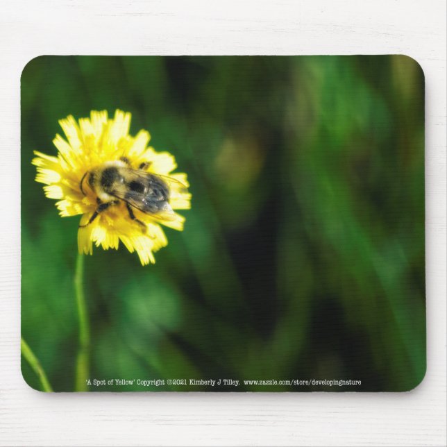 Mousepad Um ponto de amarelo (Frente)