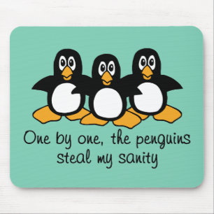 Mousepad Um por um o design engraçado do provérbio dos
