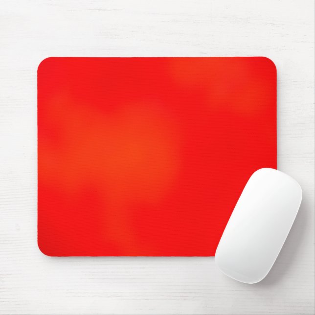 Mousepad Um porta-mato retangular vibrante vermelho e laran (Com mouse)