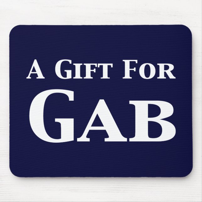 Mousepad Um presente para presentes do entalhe (Frente)