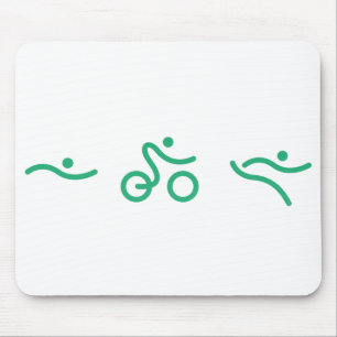 Mousepad Um presente Triathlon excelente para seu amigo ou