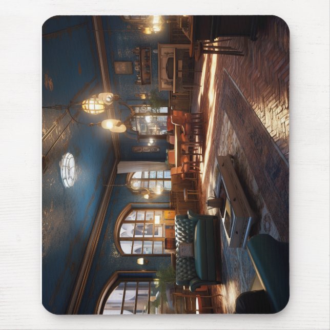 Mousepad Um quarto confortável (Frente)