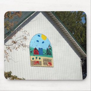 Mousepad Um Quilt Barn Divertido