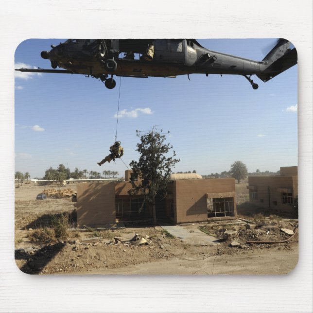 Mousepad Um rappels de um HH-60 2 (Frente)