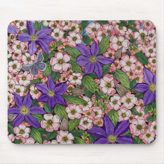 Mousepad Um remendo roxo 2011 (Frente)