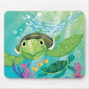 Mousepad Um Resgate de Tartaruga Marítima