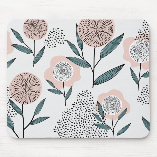 Mousepad Um rosa (Frente)