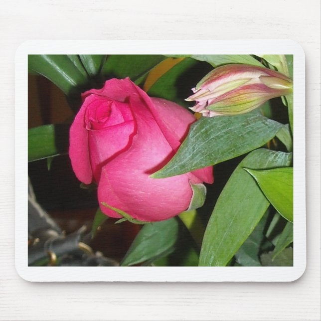Mousepad Um Rosa (Frente)
