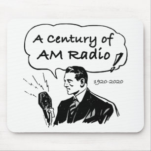 Mousepad Um século de rádio AM