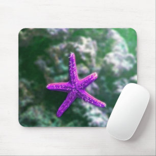 Mousepad Um Starfish Rocky Beach roxo