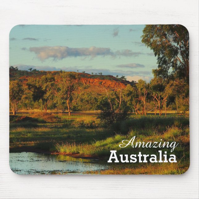 Mousepad Um surpreendente murro da Austrália (Frente)