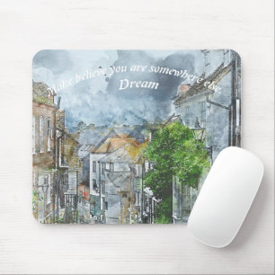 Mousepad Um tapete do rato para a meditação