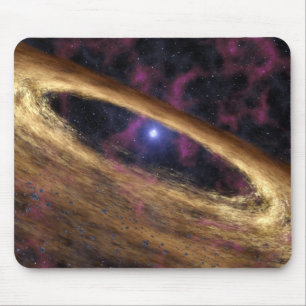Mousepad Um tipo de estrela inoperante chamou um pulsar