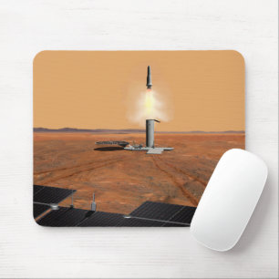 Mousepad Um Veículo Ascendente Saindo De Marte. 2