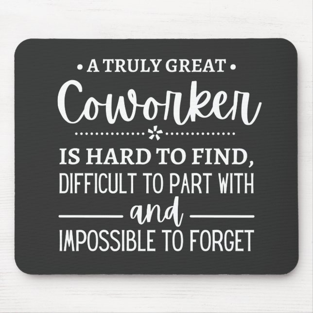 Mousepad Um verdadeiro colaborador Excelente (Frente)