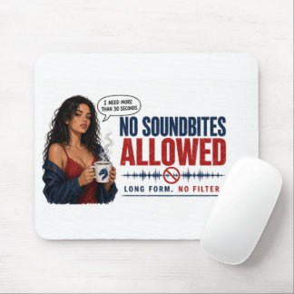 Mousepad Uma Almofada de Rato Motivadora