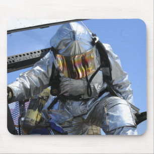 Mousepad Uma broca do salvamento é executada na plataforma