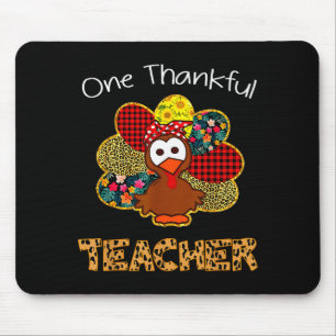 Mousepad Uma Camisa de Professor Agradecido Roupa Divertida