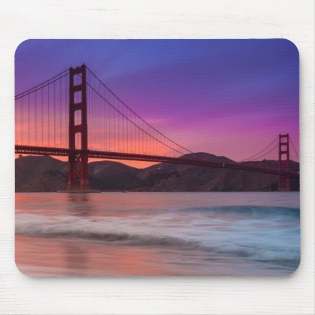 Mousepad Uma captação de golden gate bridge de San (Frente)