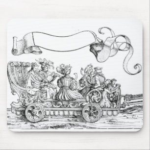 Mousepad Uma cena da procissão triunfal de Maximilian