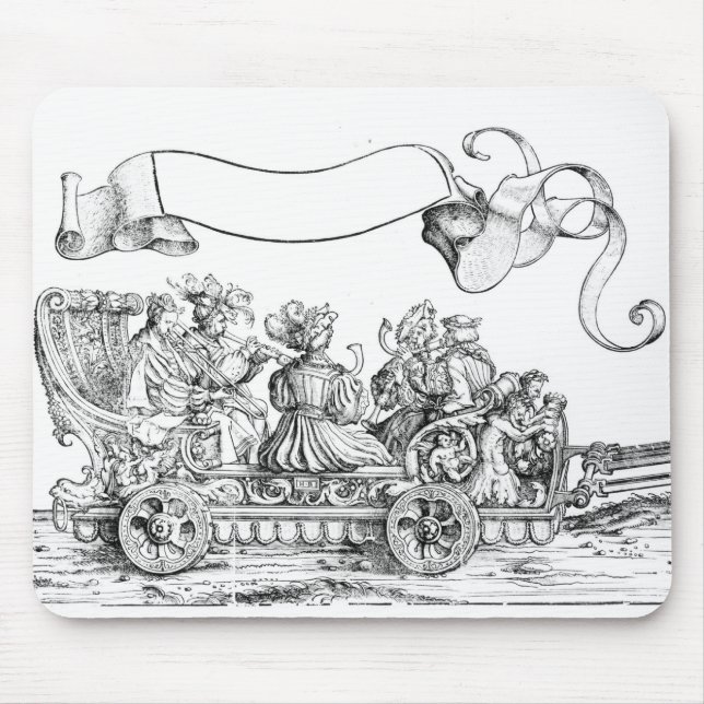 Mousepad Uma cena da procissão triunfal de Maximilian (Frente)