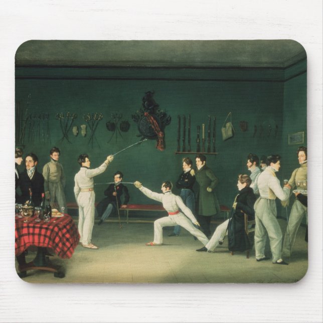 Mousepad Uma cena de cerco, 1827 (Frente)