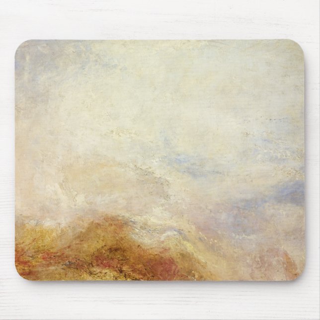 Mousepad Uma cena de montanha, Val d’Aosta - Joseph Mallord (Frente)