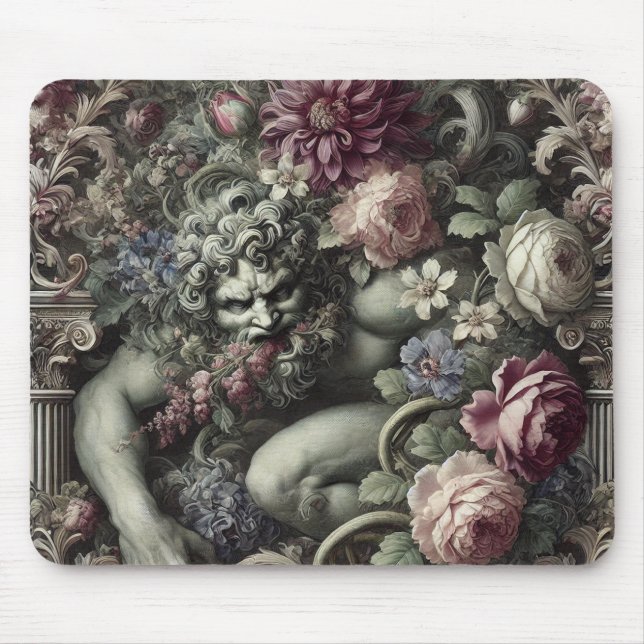 Mousepad 🎭 Uma Comédia Colossal - Vitoriano Gótico (Frente)