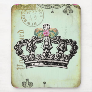 Mousepad uma coroa real apta para uma rainha