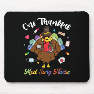 Mousepad Uma Enfermeira Turca Feliz Graças a Med Surg