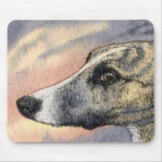 Mousepad Uma ESTEIRA tímida, considerável do RATO do cão