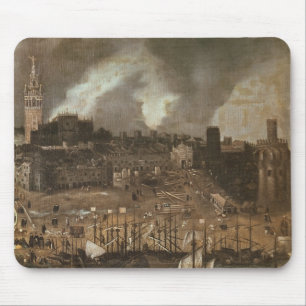 Mousepad Uma expedição que expor de Sevilha para