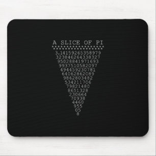 Mousepad Uma fatia Whimsical de Pi