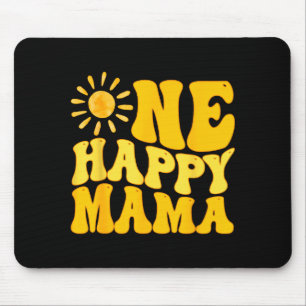 Mousepad Uma Feliz Mãe Aniversário Primeira Volta Ao Sol