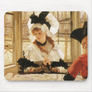 Mousepad Uma história fastidiosa por James Tissot, belas
