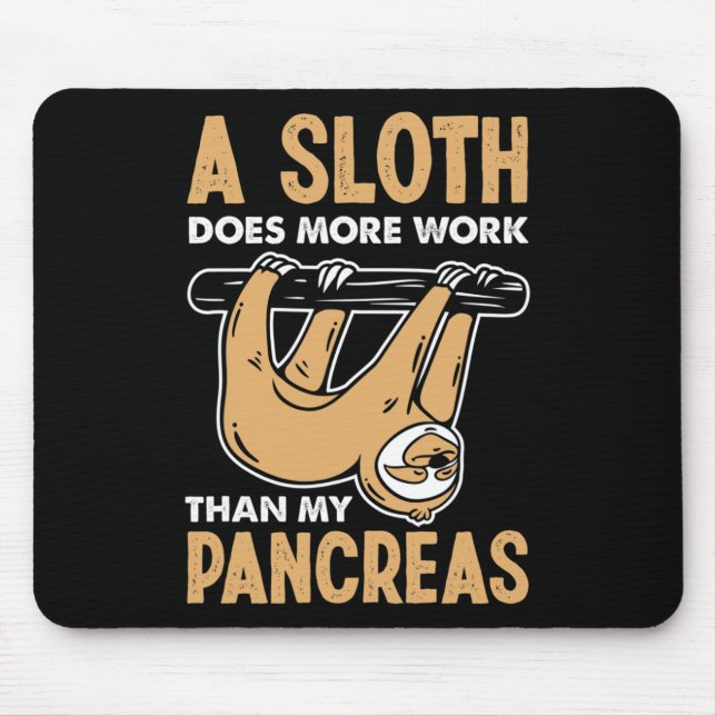 Mousepad Uma Lama Funciona Mais Do Que Meu Diabete De Diver (Frente)