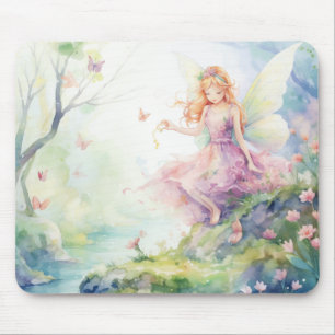 Mousepad Uma Linda Fada da Primavera