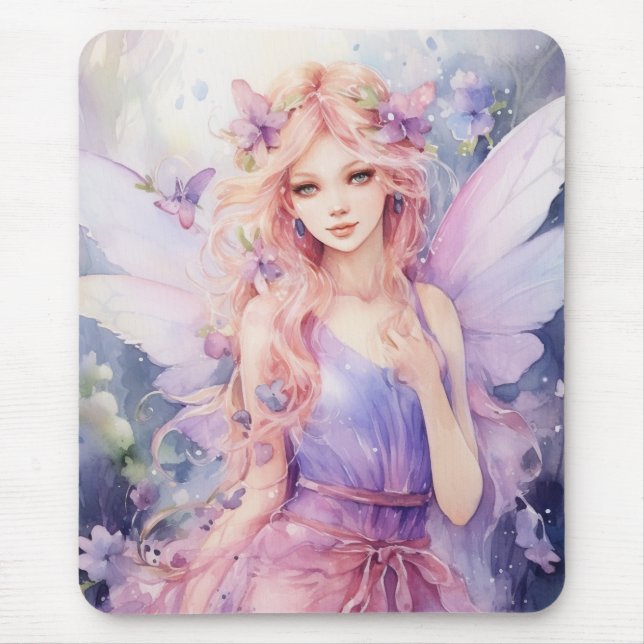 Mousepad Uma Linda Fada da Primavera (Frente)