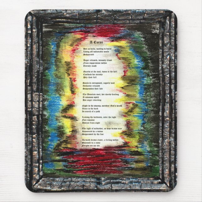 Mousepad Uma Maldição (Frente)