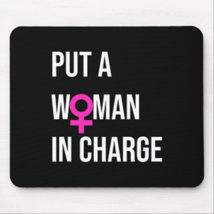 Mousepad Uma Mulher Responsável Pelo Potus Female President
