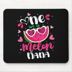 Mousepad Uma Nana de Melão Verão Família Melancia Dia das M