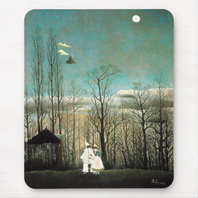Mousepad Uma noite do carnaval, Henri Rousseau (Frente)