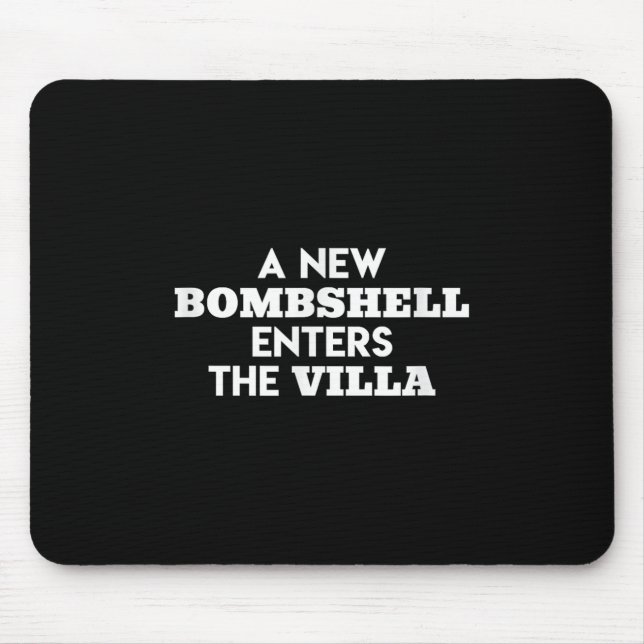 Mousepad Uma Nova Bomba Entra Na Villa Island Love Tv Sh (Frente)
