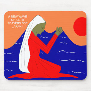 MOUSEPAD UMA NOVA ONDA DE REZAS DE FÉ PARA O JAPÃO