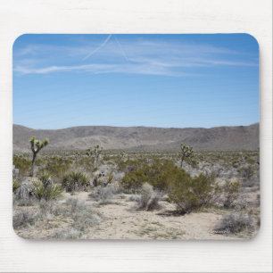 Mousepad uma paisagem do deserto com arround de alguns