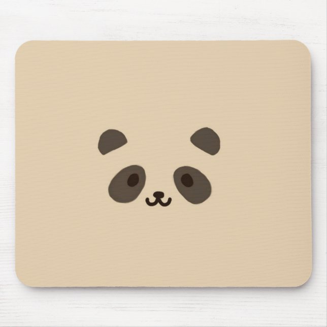 Mousepad Uma panda bonito (Frente)