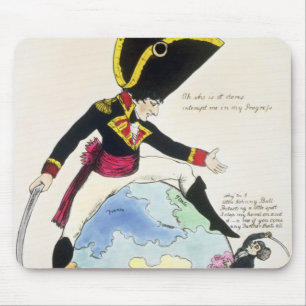 Mousepad Uma parada a um passo sobre o globo, 1803