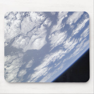Mousepad Uma parte azul e branca da terra